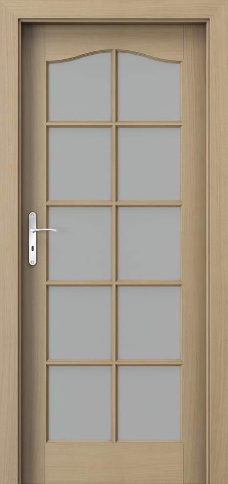 MADRID large glazing bar - Natural veneer - Oak 1