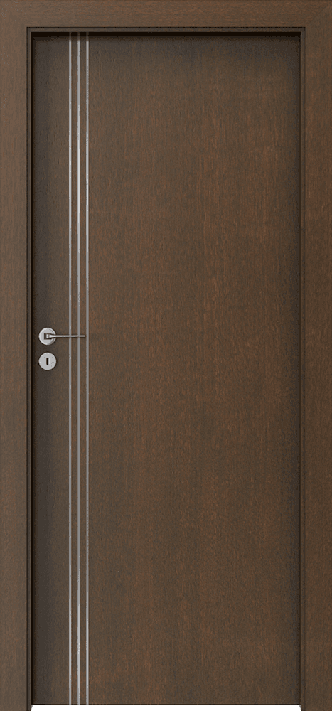 Nature LINE B.1 - Natural Oak Satin Veneer - Mocca