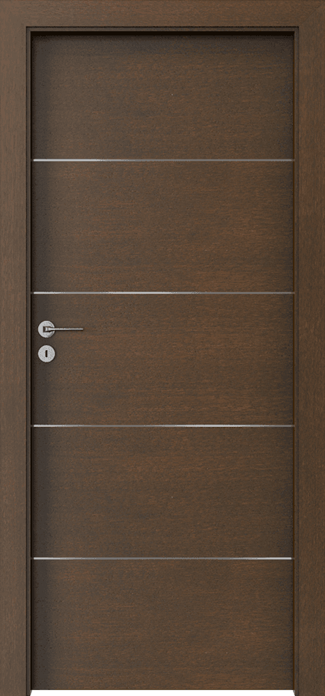 Nature LINE E.2 - Natural Oak Satin Veneer - Mocca