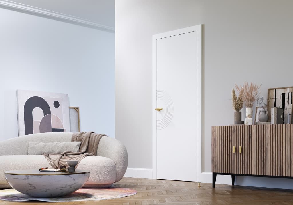 Бели Интериорни Врати
