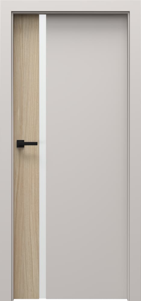 PORTA DUO 4.A Cashmere - Natural Oak Satin Veneer - Light Oak