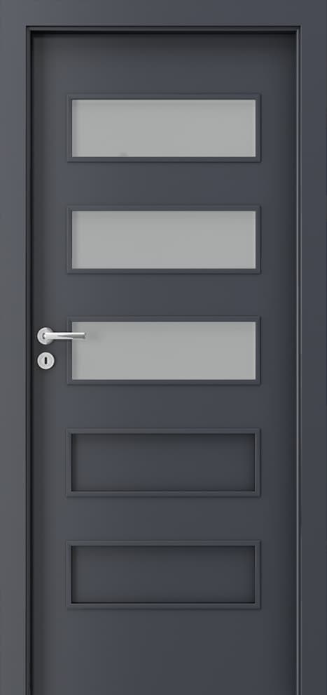 PORTA FIT G.3 - CPL HQ 0,2 veneer - Anthracite HPL/CPL