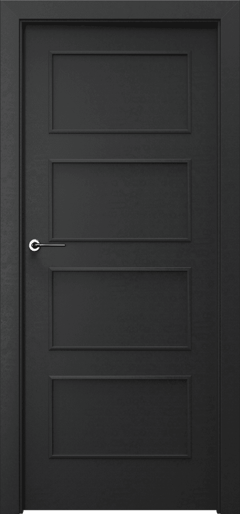 PORTA FIT H.0 - CPL HQ 0,2 veneer - Black