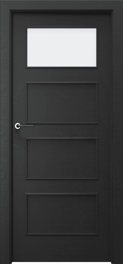 PORTA FIT H.1 - CPL HQ 0,2 veneer - Black