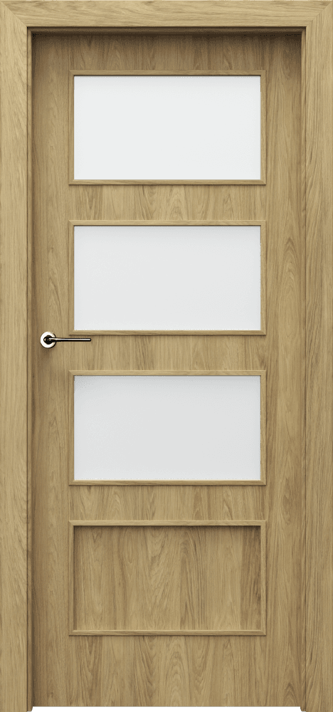 PORTA FIT H.3 - CPL HQ 0,2 veneer - Hikora Natural