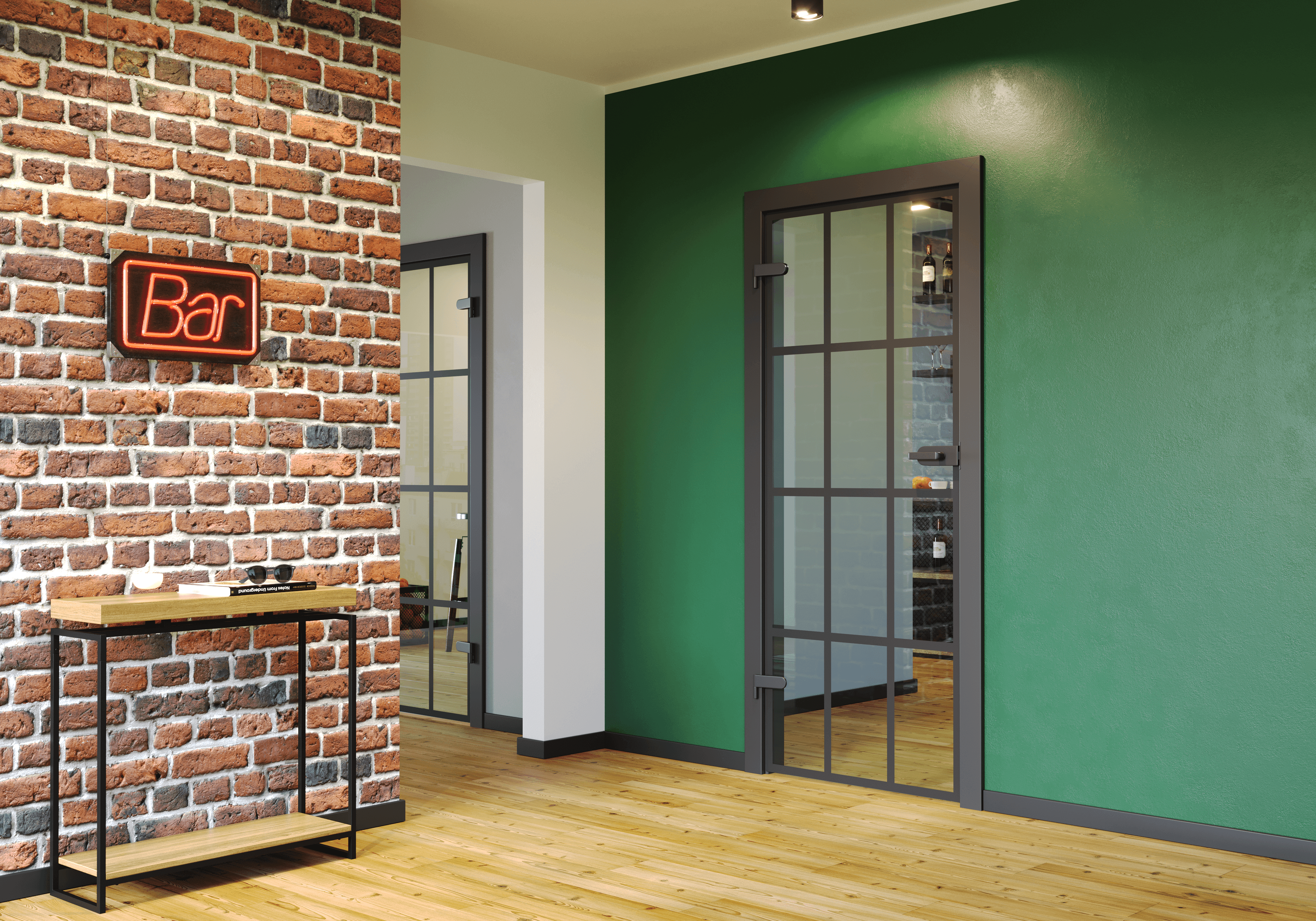 Интериорна врата PORTA GLASS прозрачно стъкло - Порта - Unknown - Image 3