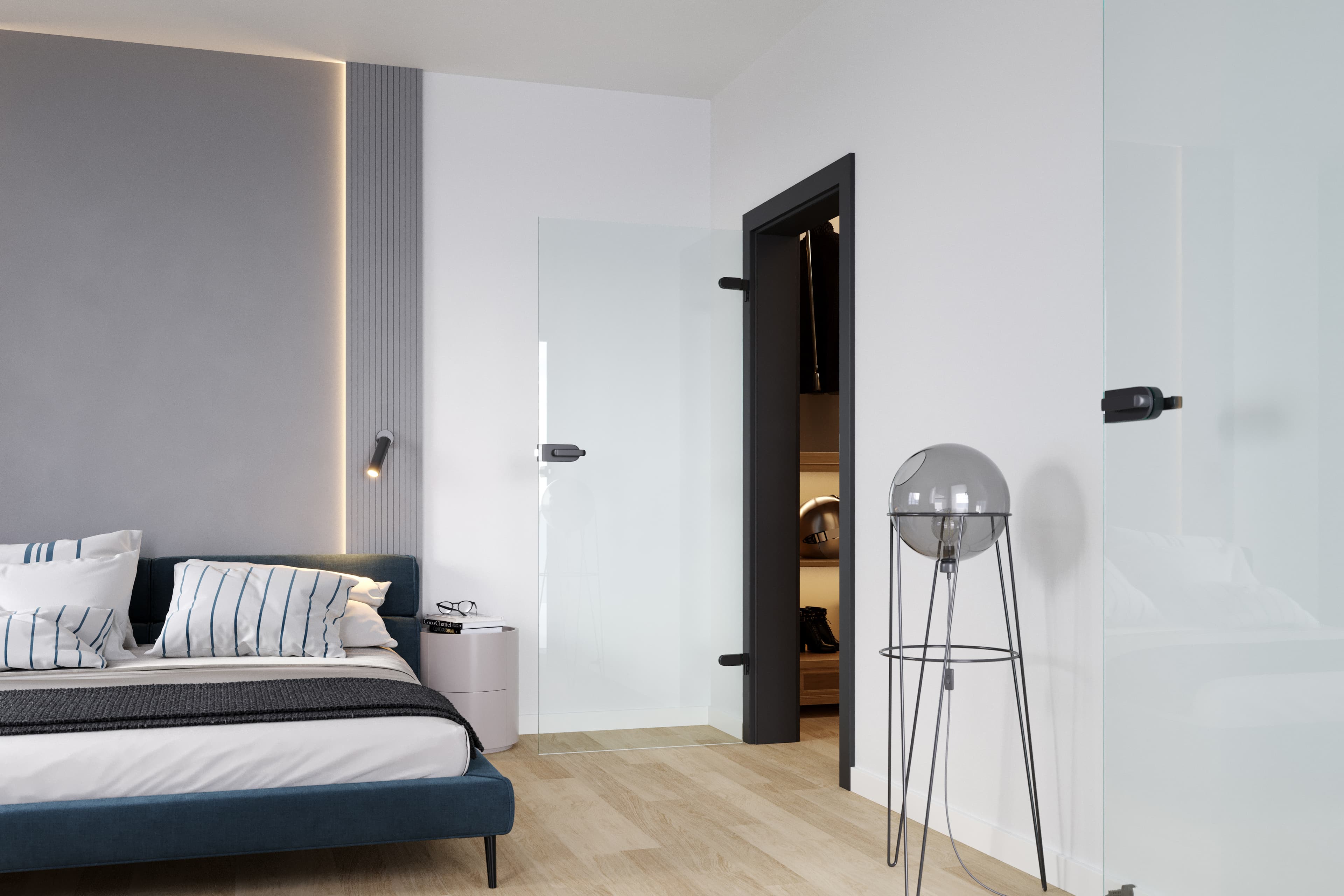 Интериорна врата PORTA GLASS прозрачно стъкло - Порта - Unknown - Image 4