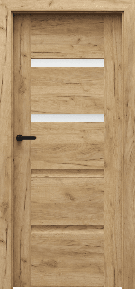 PORTA INSPIRE C.2 - Portaperfect 3D veneer - Golden Craft Oak
