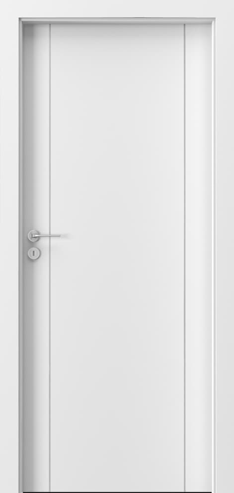 PORTA LINE A.1 - CPL HQ 0,2 veneer - White