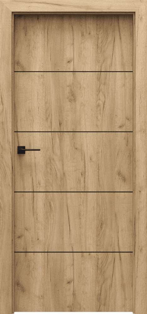 PORTA LINE E.1 - CPL HQ 0,2 veneer - Oak Craft Gold