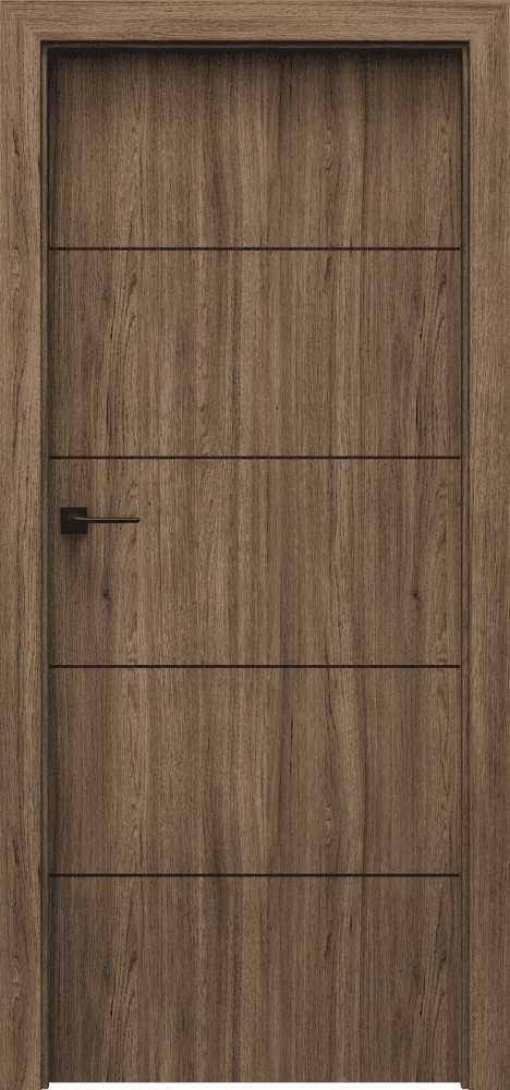 PORTA LINE E.1 - Portaperfect 3D veneer - Dark Matt Oak