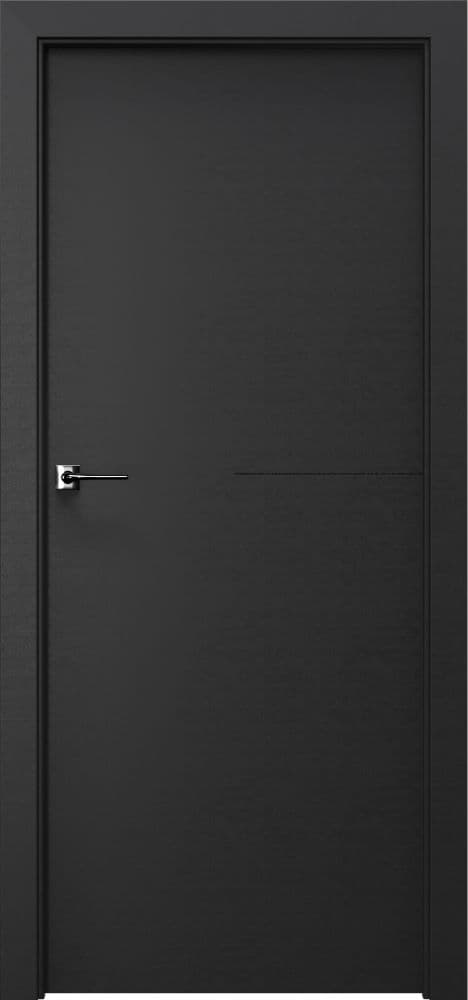 PORTA LINE G.1 - CPL HQ 0,2 veneer - Black