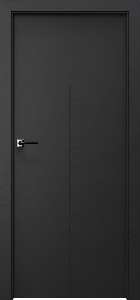 PORTA LINE H.1 - CPL HQ 0,2 veneer - Black