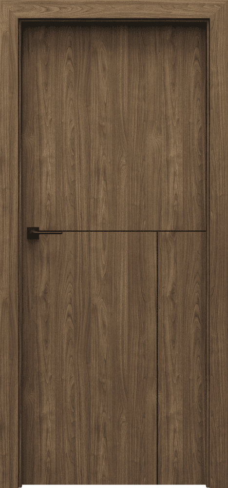 PORTA LINE L.1 - CPL HQ 0,2 veneer - Natural walnut (matt)