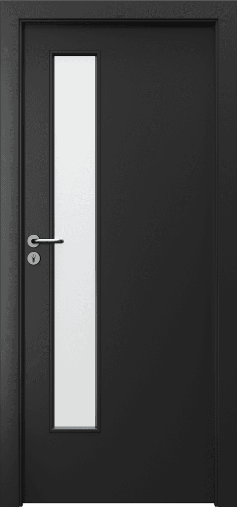 Porta CPL 1.5 - CPL HQ 0,2 veneer / HPL, CPL 0,7 veneer - Black