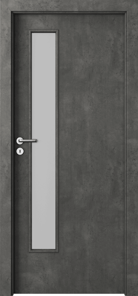 Porta CPL 1.5 - CPL HQ 0,2 veneer / HPL, CPL 0,7 veneer - Dark Concrete