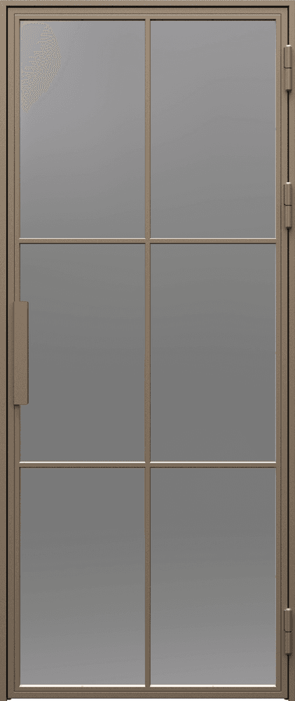 STEEL PORTA LOFT 1 - Powder Coating - Champagne