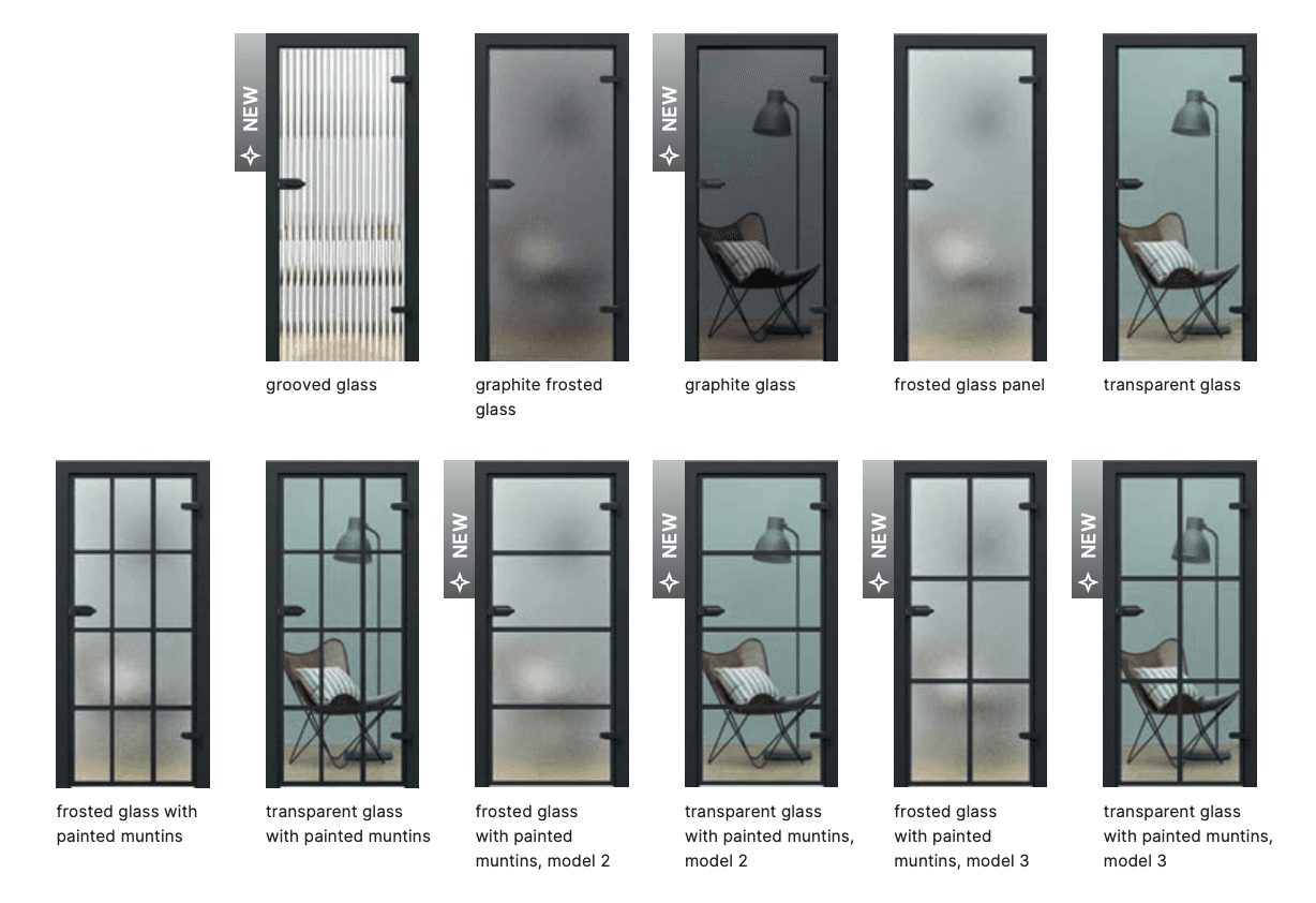 PORTA GLASS 10 варианта на стъклото