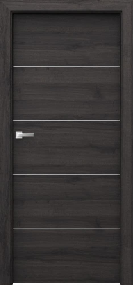 PORTA RESIST E.1 silver inlays - Gladstone / Halifax - Sherman Oak