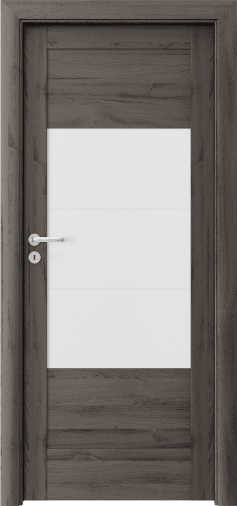 PORTA VERTE HOME, group B B.7 - Portasynchro 3D veneer - Dark Oak