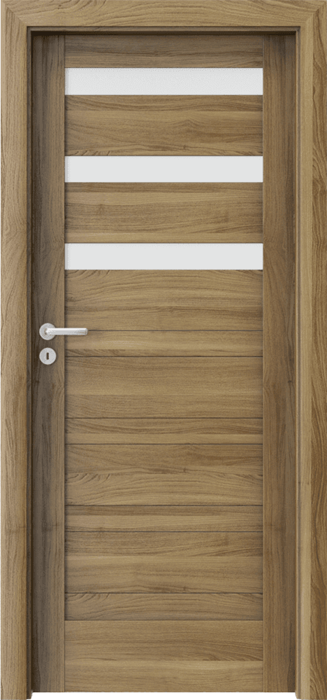 PORTA VERTE HOME, group D D3 - Portasynchro 3D veneer - Honey Acacia