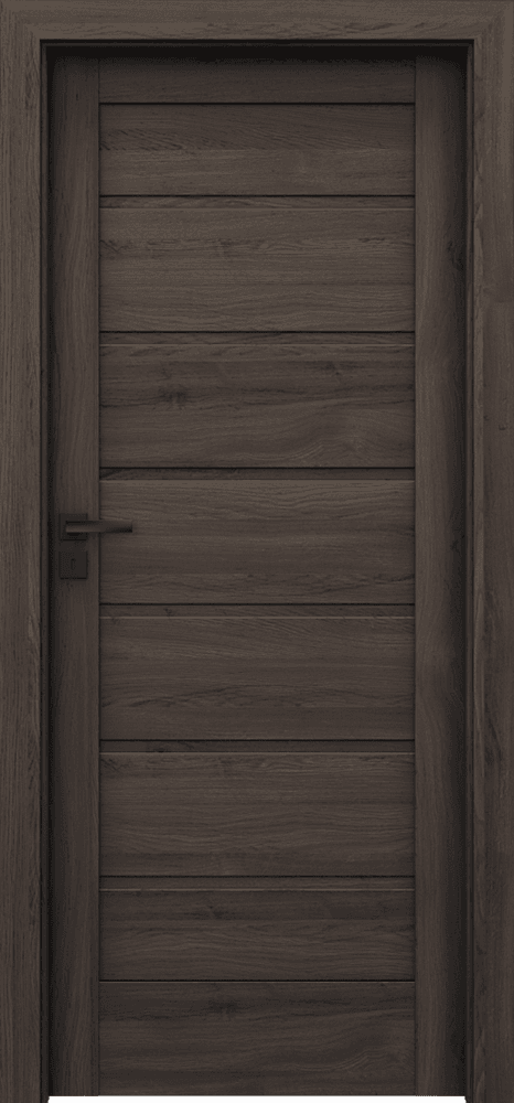 PORTA VERTE HOME, group J J.0 - Portasynchro 3D veneer - Dark Oak