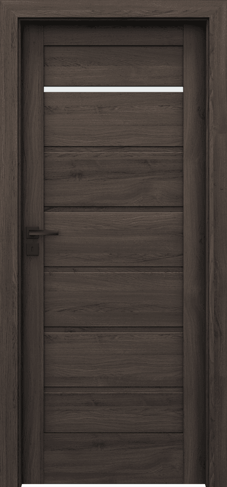 PORTA VERTE HOME, group J J.1 - Portasynchro 3D veneer - Dark Oak