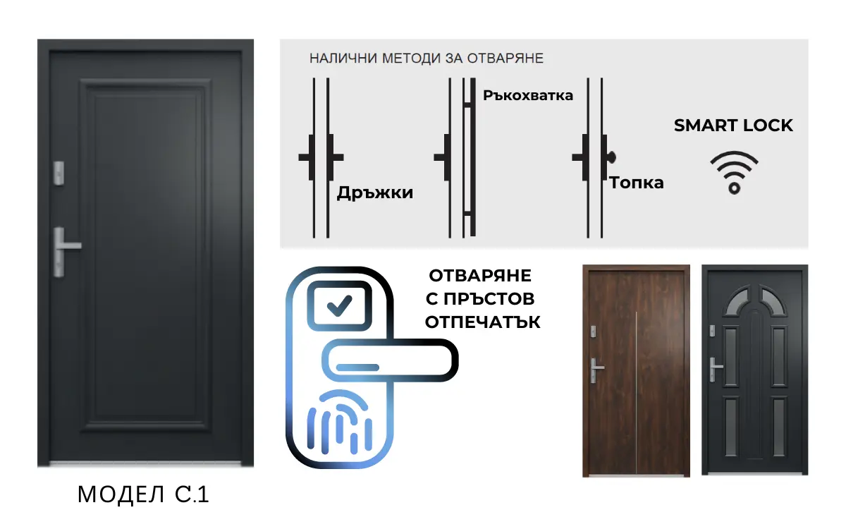 Входни врати за къща - Външни врати - Porta Doors
